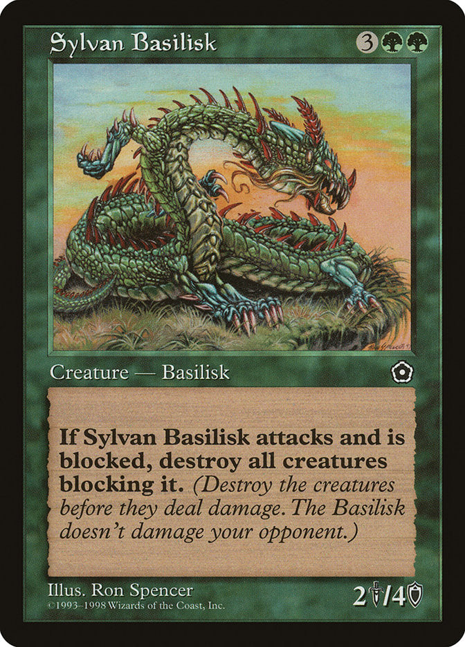 Sylvan Basilisk [Portal Second Age] | Silver Goblin