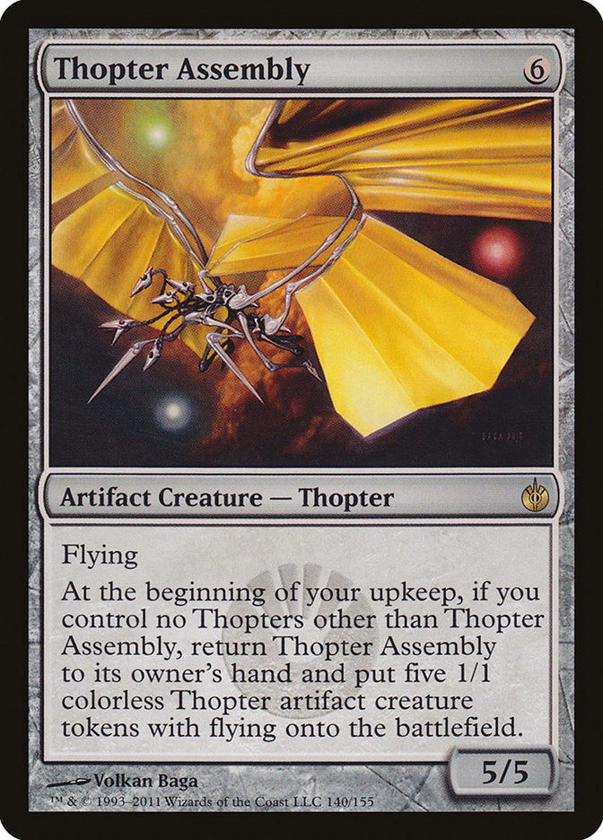 Thopter Assembly [Mirrodin Besieged] | Silver Goblin