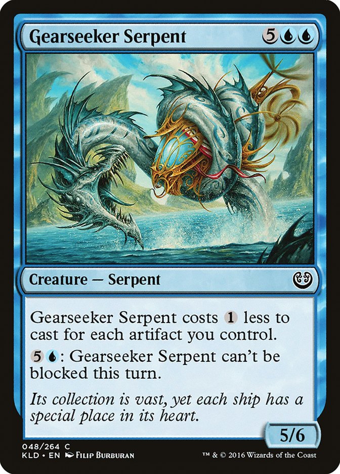 Gearseeker Serpent [Kaladesh] | Silver Goblin
