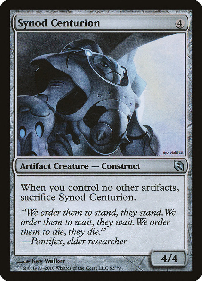 Synod Centurion [Duel Decks: Elspeth vs. Tezzeret] | Silver Goblin