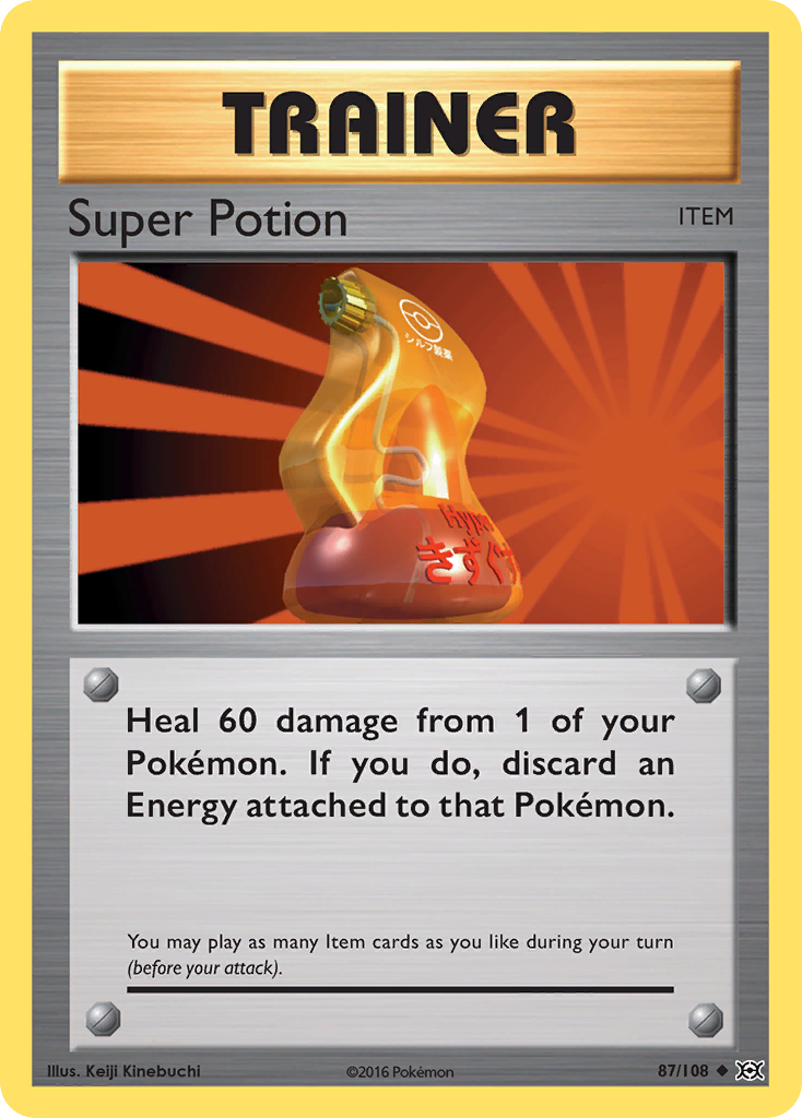 Super Potion (87/108) [XY: Evolutions] | Silver Goblin
