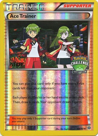 Ace Trainer (69/98) (International Challenge Promo Staff) [XY: Ancient Origins] | Silver Goblin