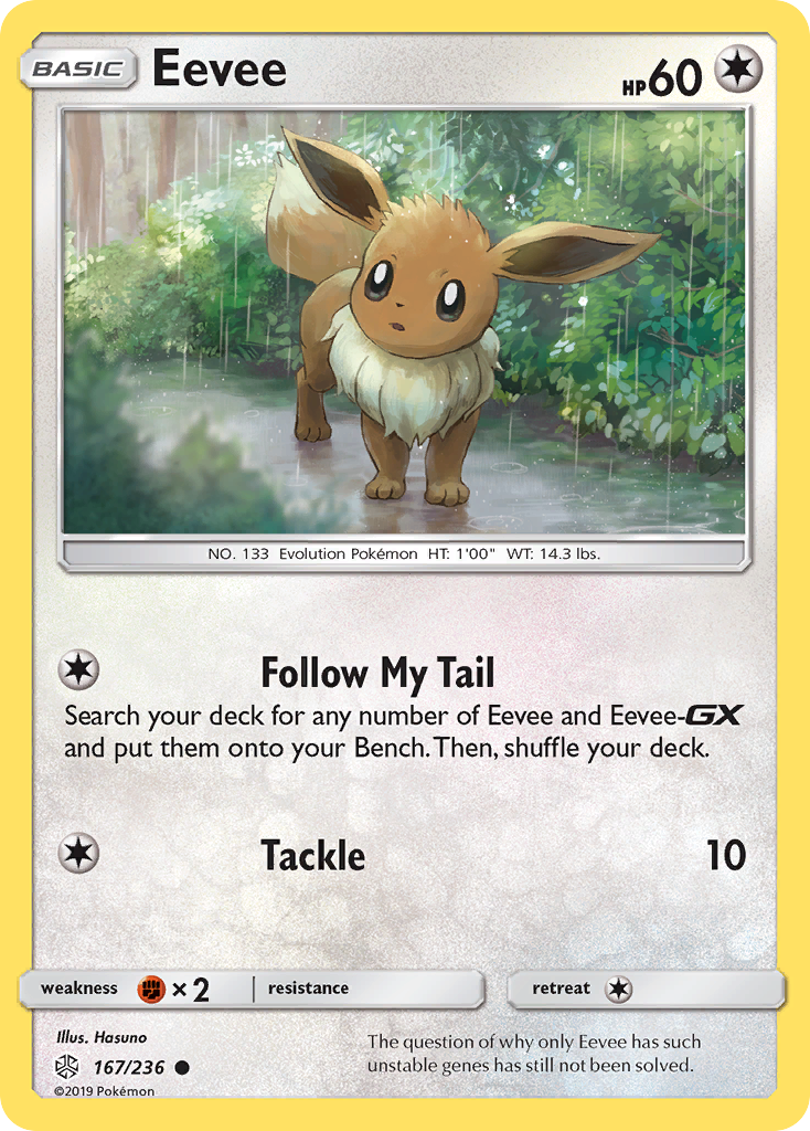 Eevee (167/236) [Sun & Moon: Cosmic Eclipse] | Silver Goblin