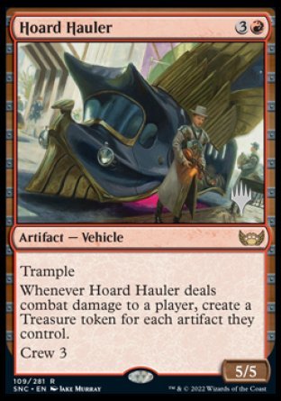 Hoard Hauler (Promo Pack) [Streets of New Capenna Promos] | Silver Goblin