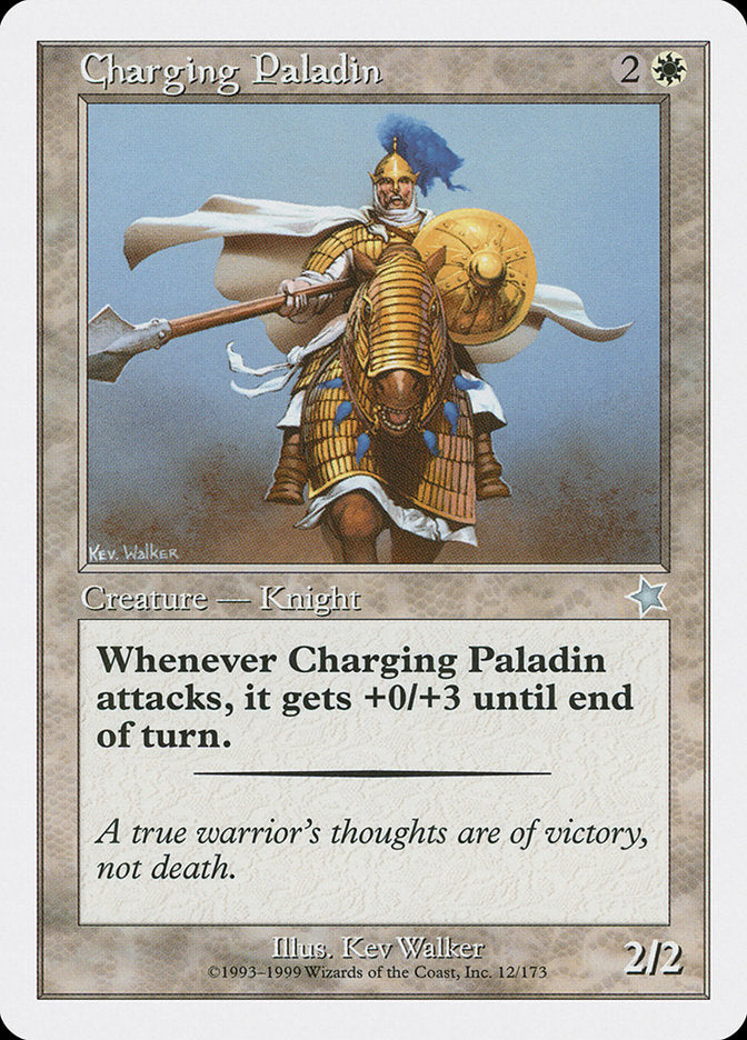 Charging Paladin [Starter 1999] | Silver Goblin