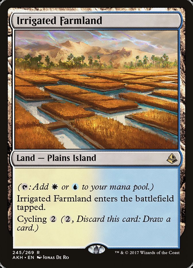 Irrigated Farmland [Amonkhet] | Silver Goblin