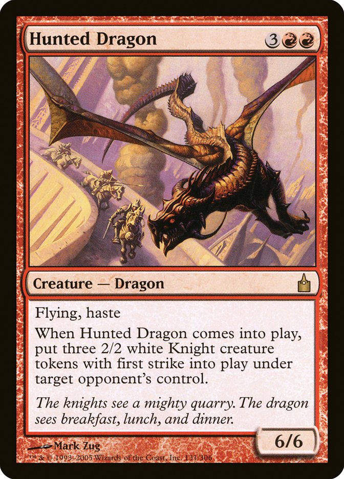 Hunted Dragon [Ravnica: City of Guilds] | Silver Goblin