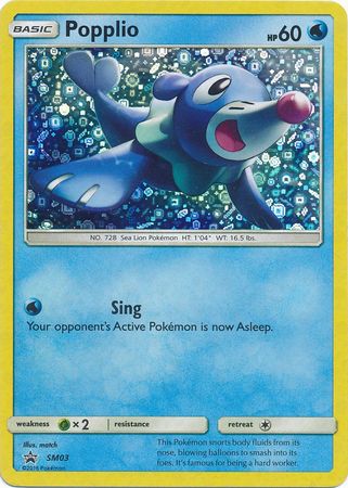 Popplio (SM03) (General Mills Promo) [Sun & Moon: Black Star Promos] | Silver Goblin