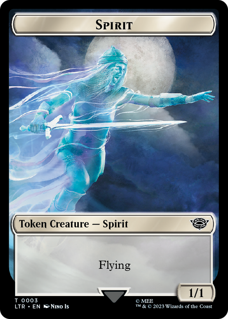 Food (11) // Spirit Double-Sided Token [The Lord of the Rings: Tales of Middle-Earth Tokens] | Silver Goblin