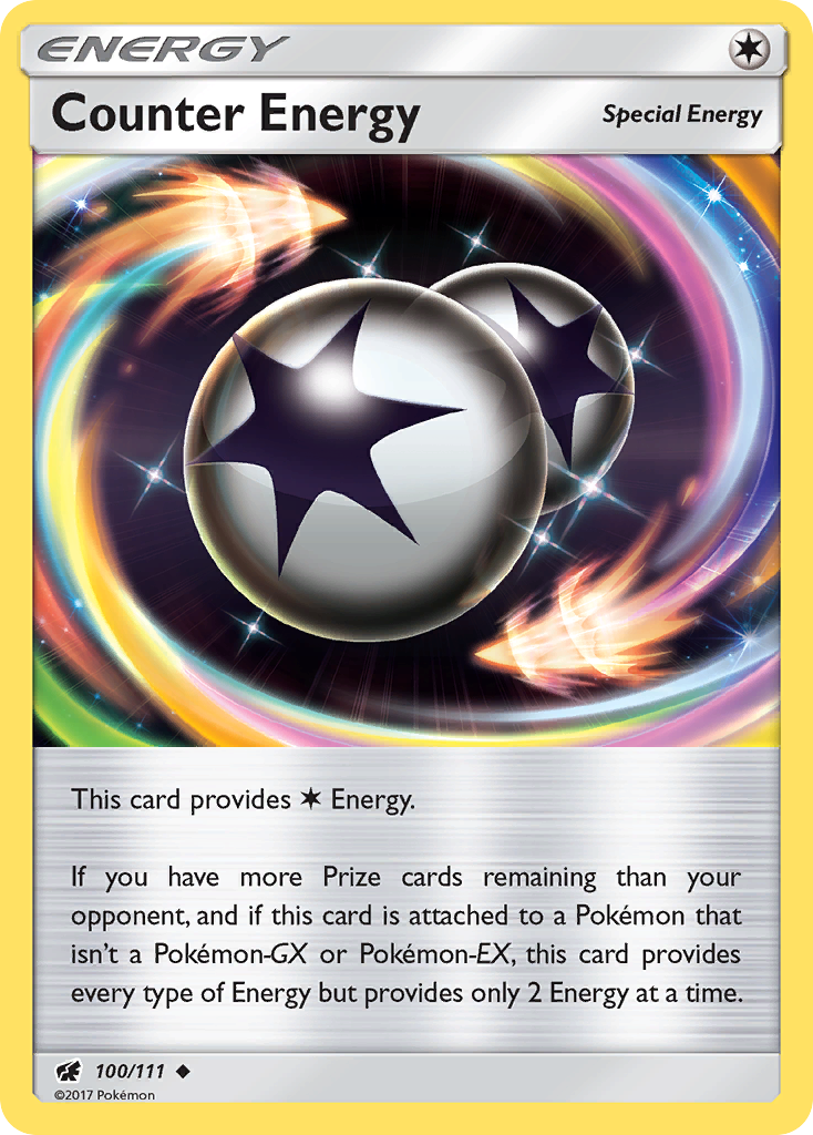 Counter Energy (100/111) [Sun & Moon: Crimson Invasion] | Silver Goblin