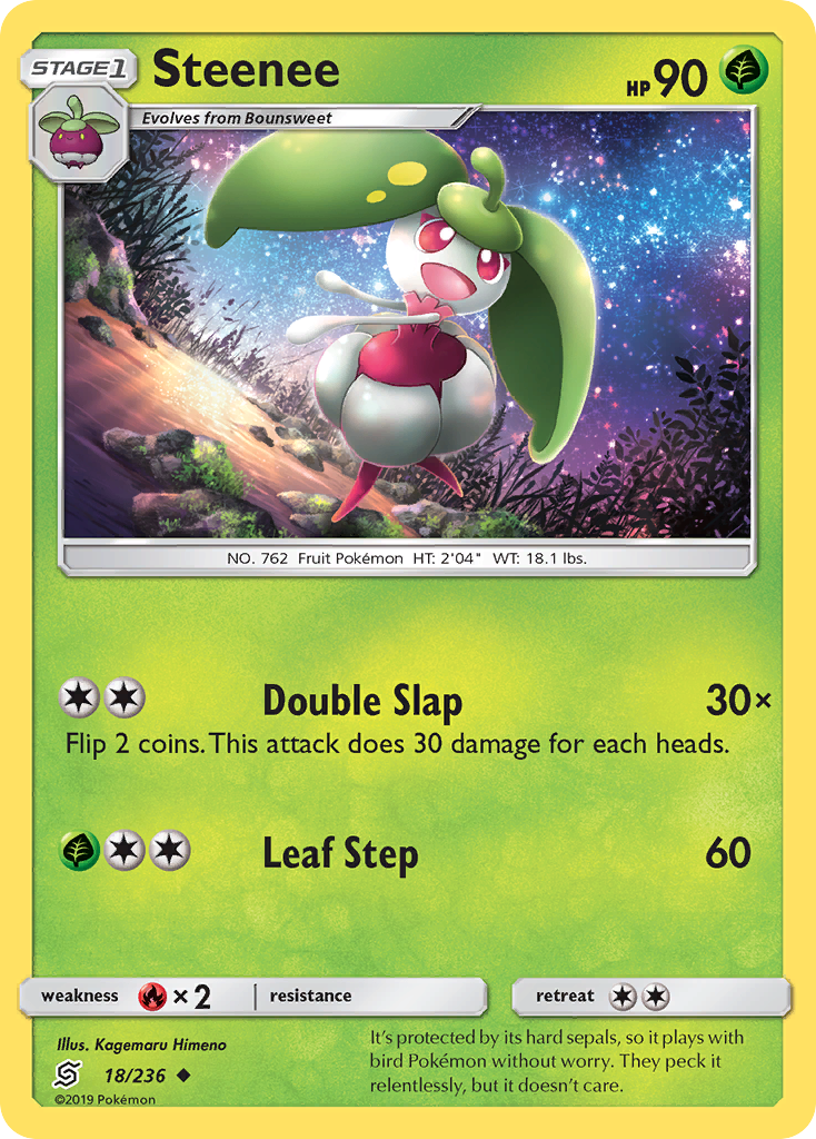 Steenee (18/236) [Sun & Moon: Unified Minds] | Silver Goblin