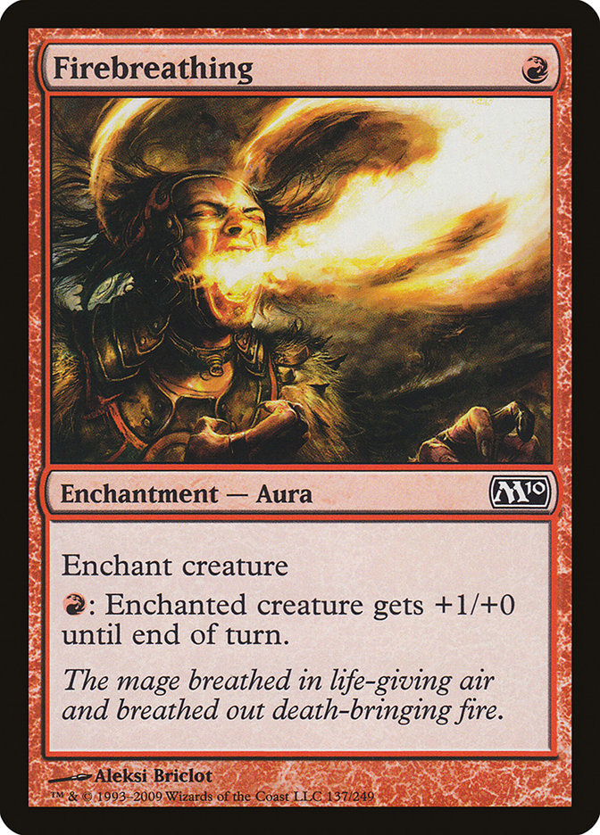 Firebreathing [Magic 2010] | Silver Goblin