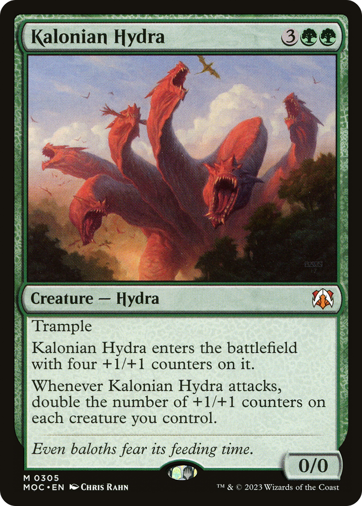 Kalonian Hydra [March of the Machine Commander] | Silver Goblin