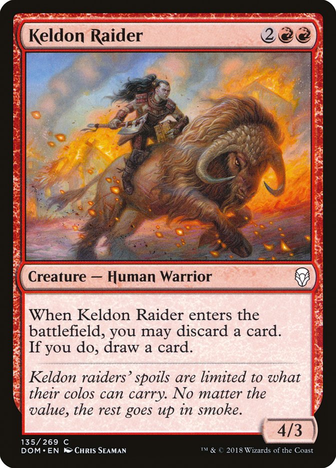 Keldon Raider [Dominaria] | Silver Goblin