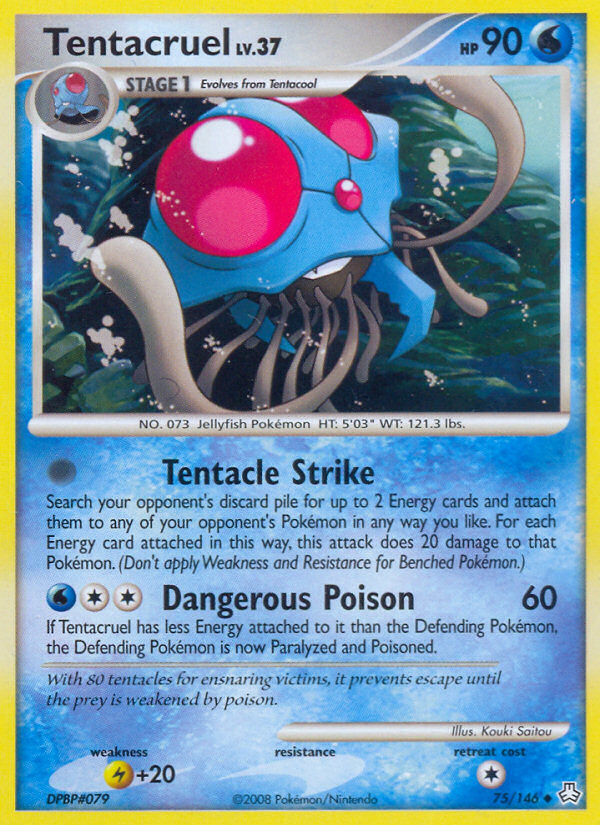 Tentacruel (75/146) [Diamond & Pearl: Legends Awakened] | Silver Goblin