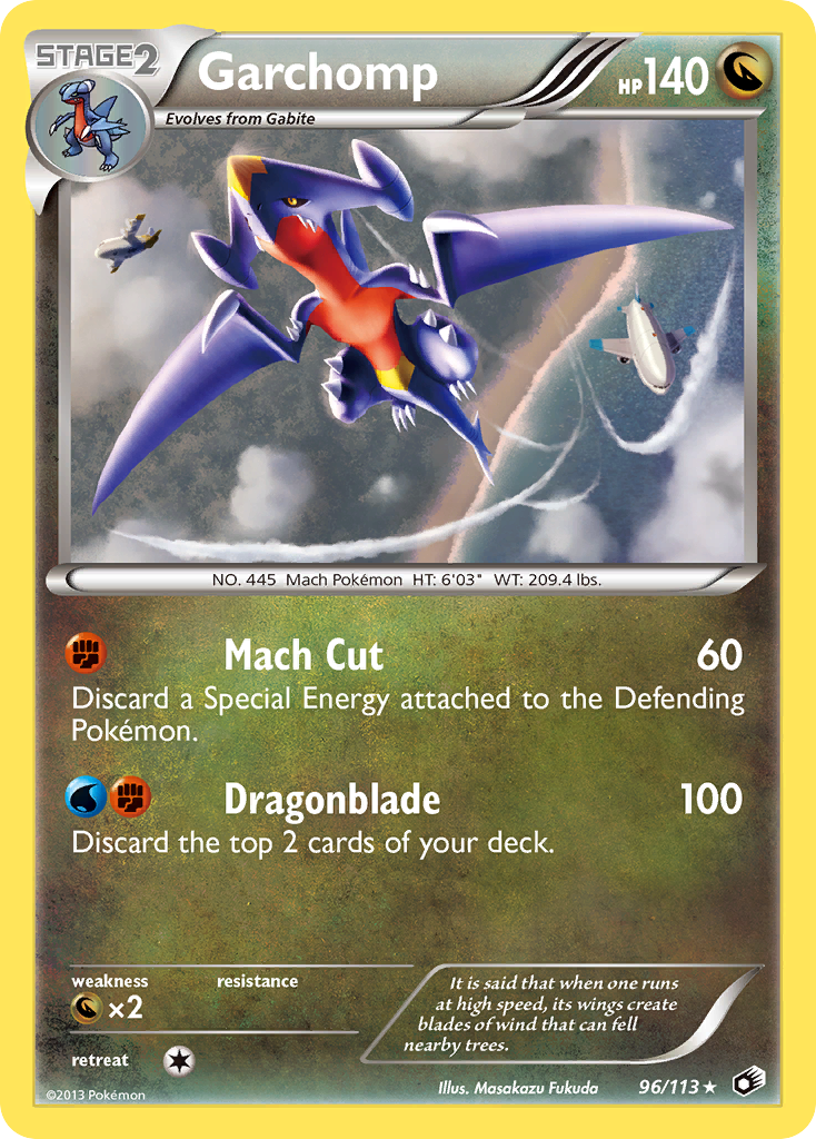 Garchomp (96/113) [Black & White: Legendary Treasures] | Silver Goblin