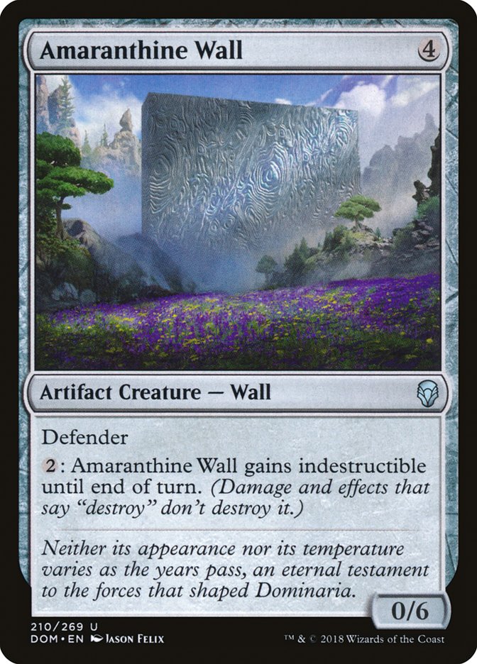 Amaranthine Wall [Dominaria] | Silver Goblin