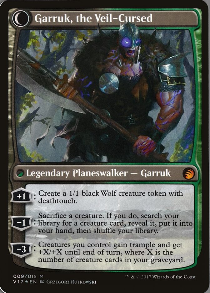 Garruk Relentless // Garruk, the Veil-Cursed [From the Vault: Transform] | Silver Goblin