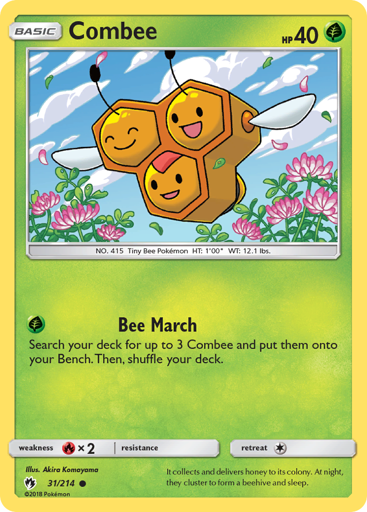 Combee (31/214) [Sun & Moon: Lost Thunder] | Silver Goblin