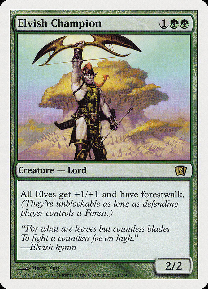 Elvish Champion [Eighth Edition] | Silver Goblin