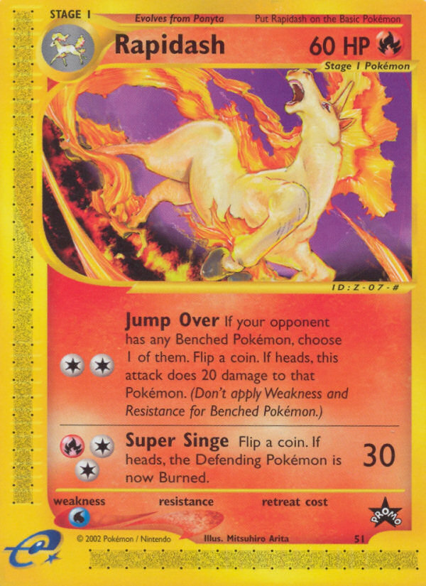 Rapidash (51) [Wizards of the Coast: Black Star Promos] | Silver Goblin