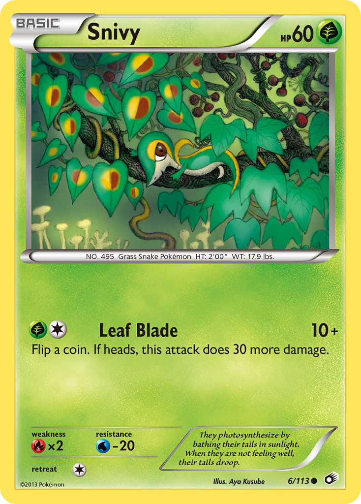 Snivy (6/113) [Black & White: Legendary Treasures] | Silver Goblin