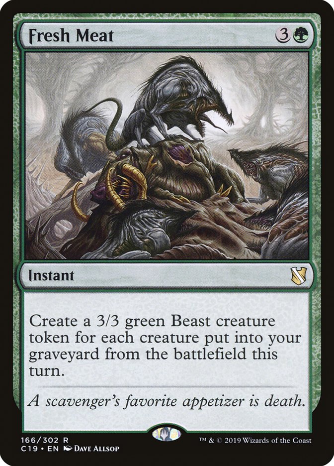 Fresh Meat [Commander 2019] | Silver Goblin