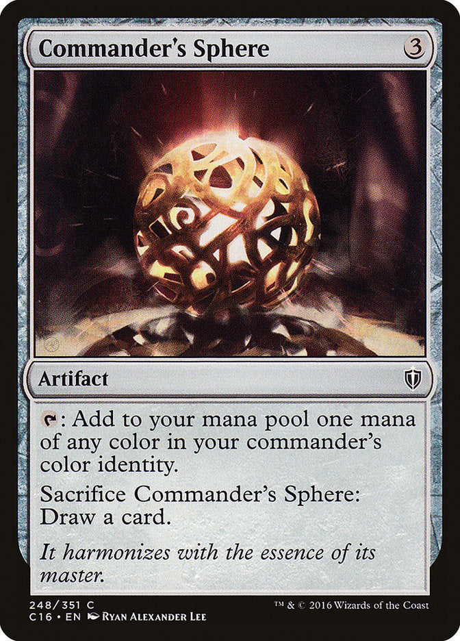 Commander's Sphere [Commander 2016] | Silver Goblin