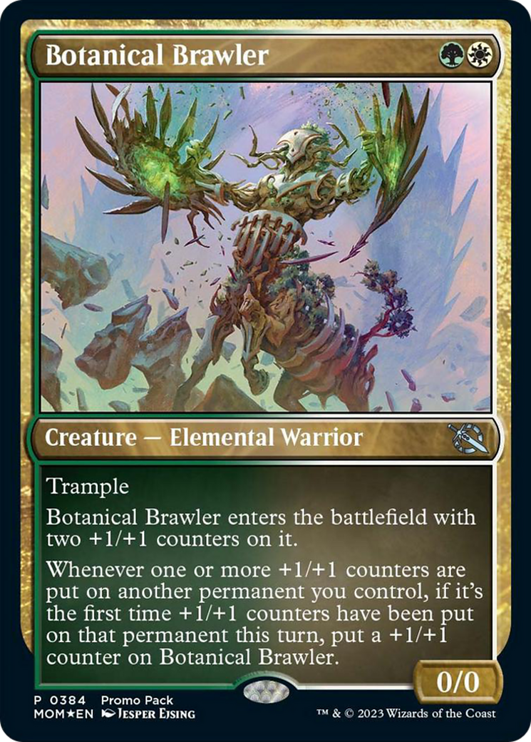 Botanical Brawler (Promo Pack) [March of the Machine Promos] | Silver Goblin