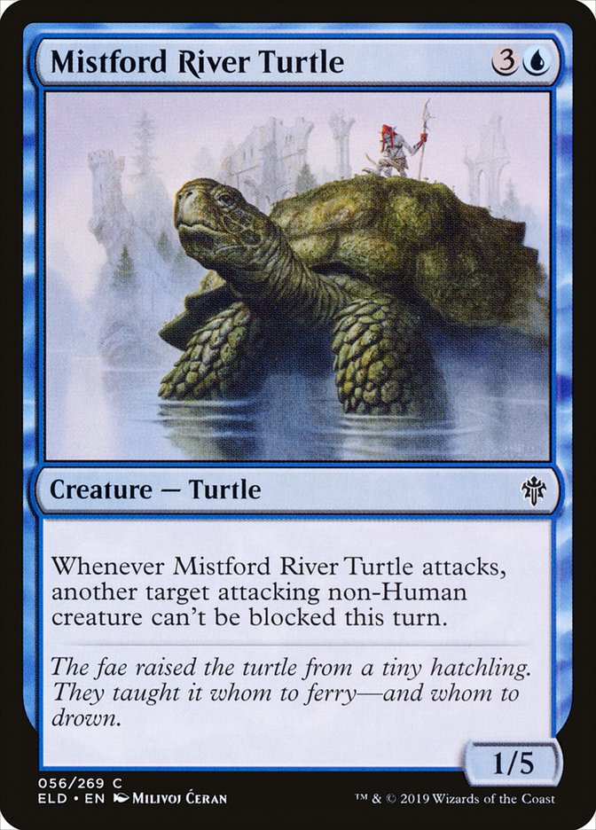 Mistford River Turtle [Throne of Eldraine] | Silver Goblin