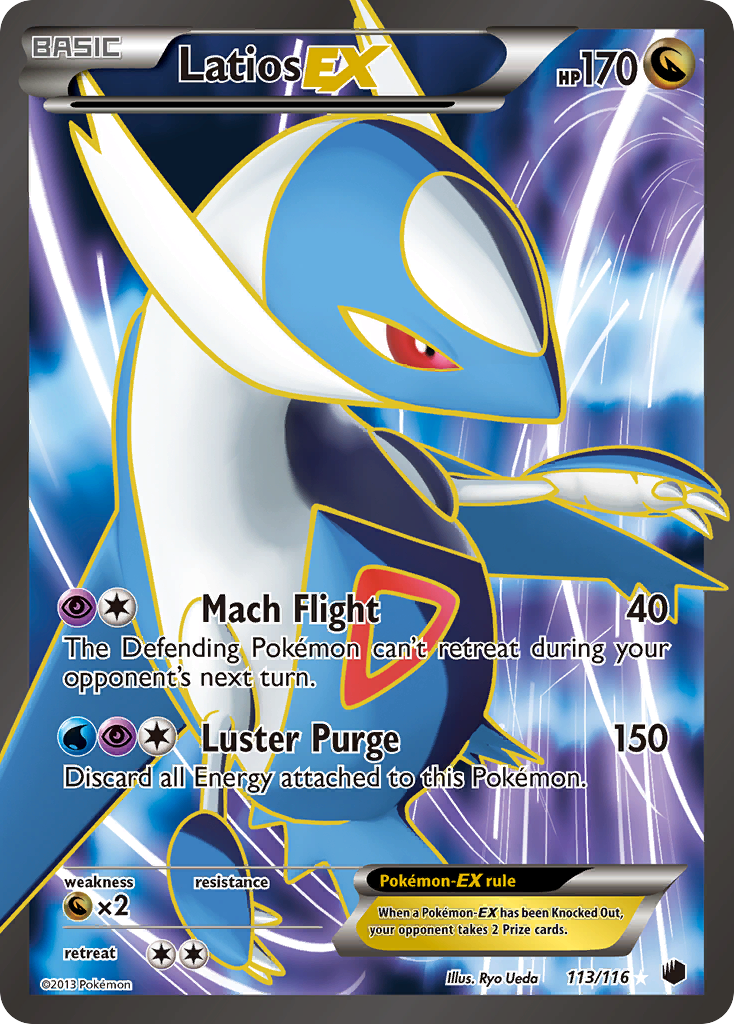 Latios EX (113/116) [Black & White: Plasma Freeze] | Silver Goblin