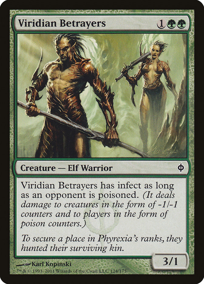 Viridian Betrayers [New Phyrexia] | Silver Goblin