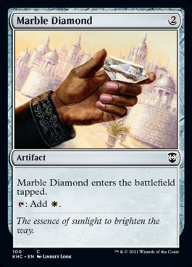 Marble Diamond [Kaldheim Commander] | Silver Goblin