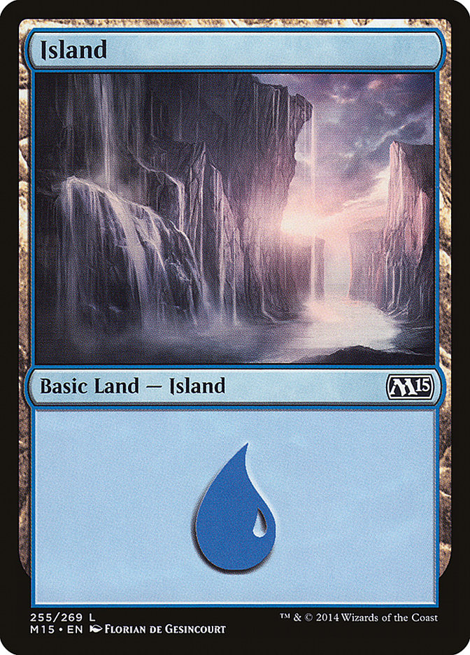 Island (255) [Magic 2015] | Silver Goblin