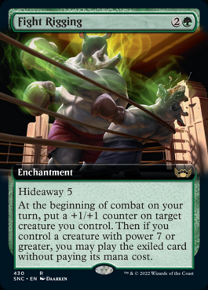 Fight Rigging (Extended Art) [Streets of New Capenna] | Silver Goblin