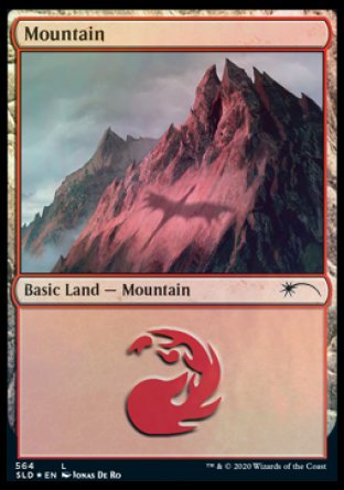 Mountain (Dragons) (564) [Secret Lair Drop Promos] | Silver Goblin