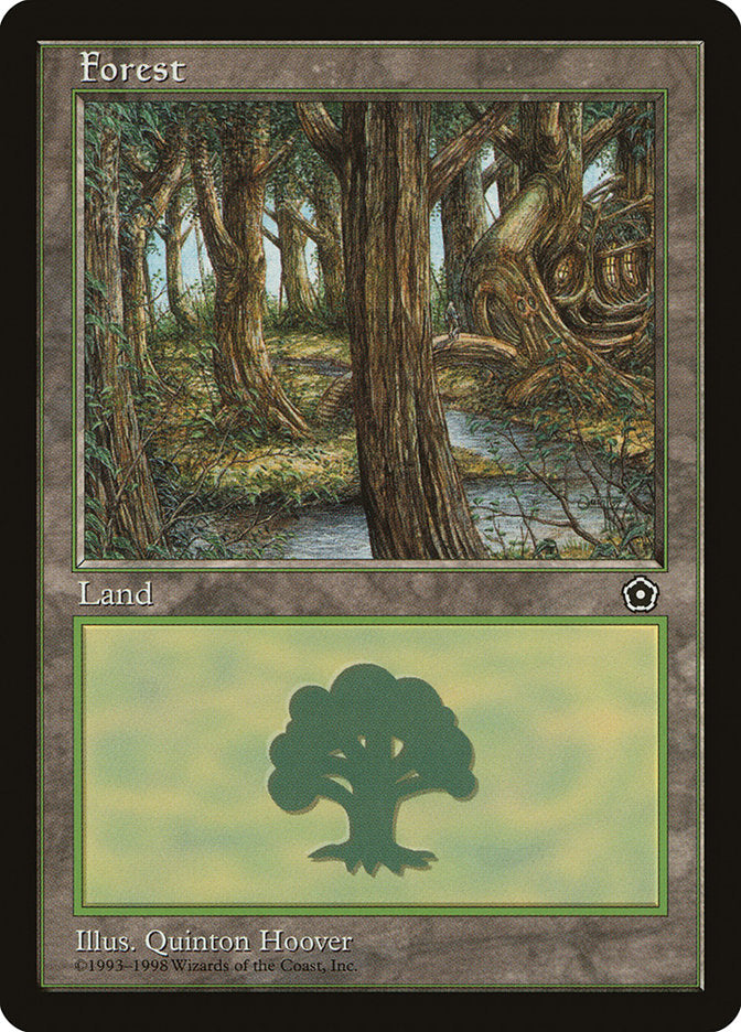 Forest (Treehouse on Right / Black Signature) [Portal Second Age] | Silver Goblin