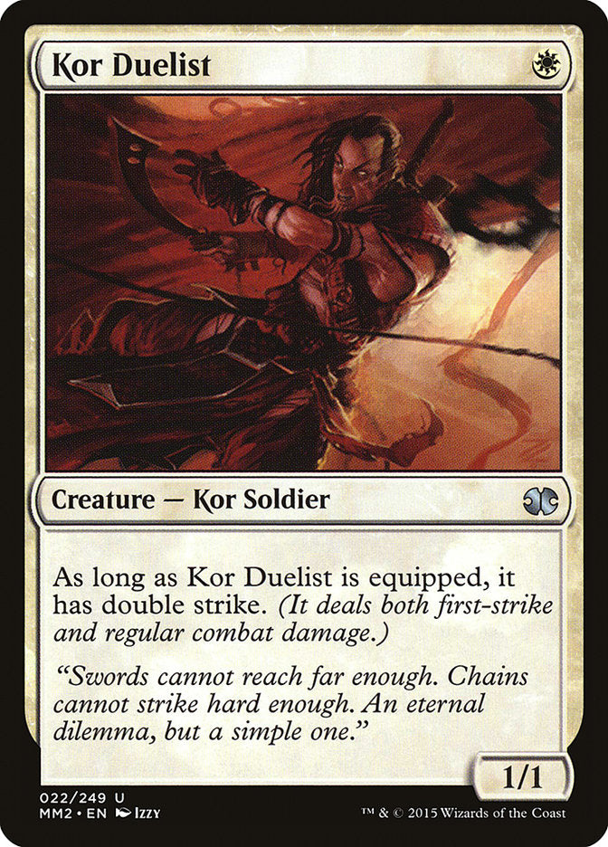 Kor Duelist [Modern Masters 2015] | Silver Goblin