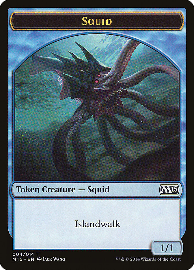 Squid Token [Magic 2015 Tokens] | Silver Goblin