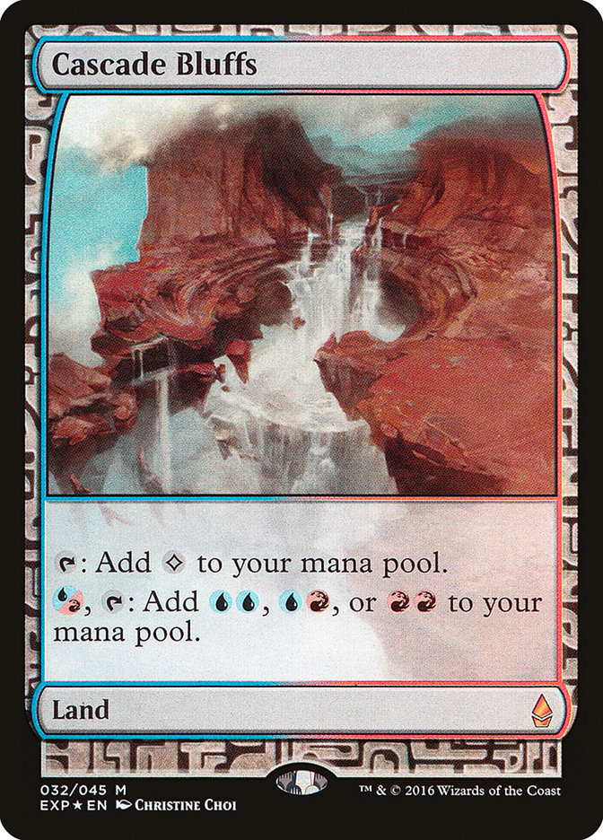 Cascade Bluffs [Zendikar Expeditions] | Silver Goblin