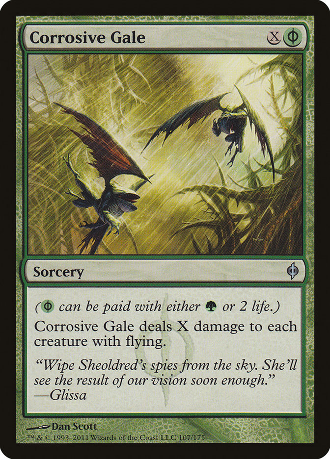 Corrosive Gale [New Phyrexia] | Silver Goblin