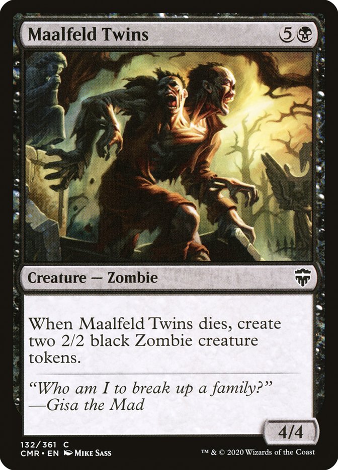 Maalfeld Twins [Commander Legends] | Silver Goblin