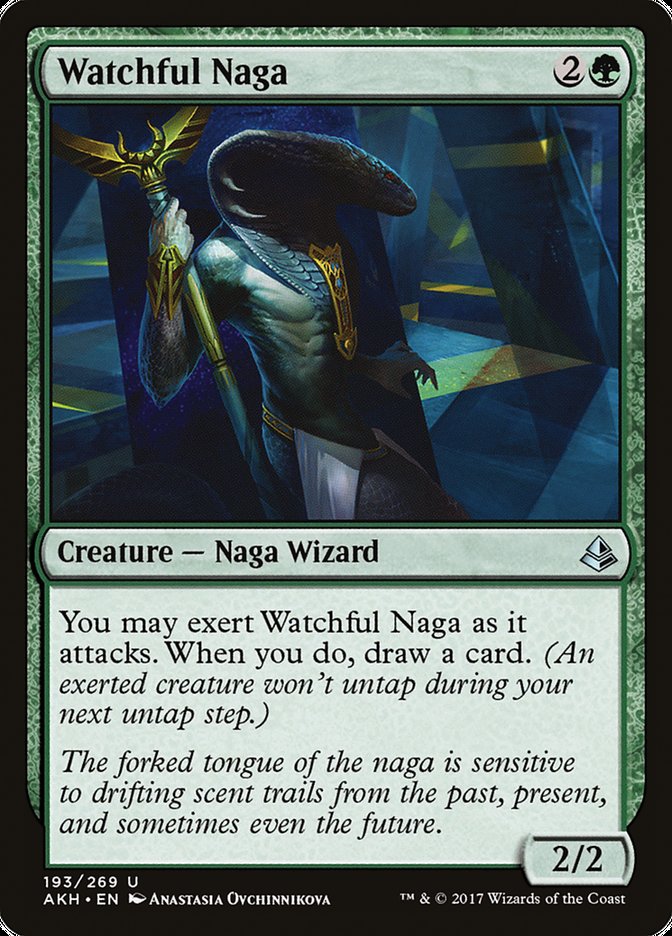 Watchful Naga [Amonkhet] | Silver Goblin