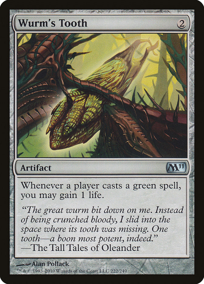 Wurm's Tooth [Magic 2011] | Silver Goblin