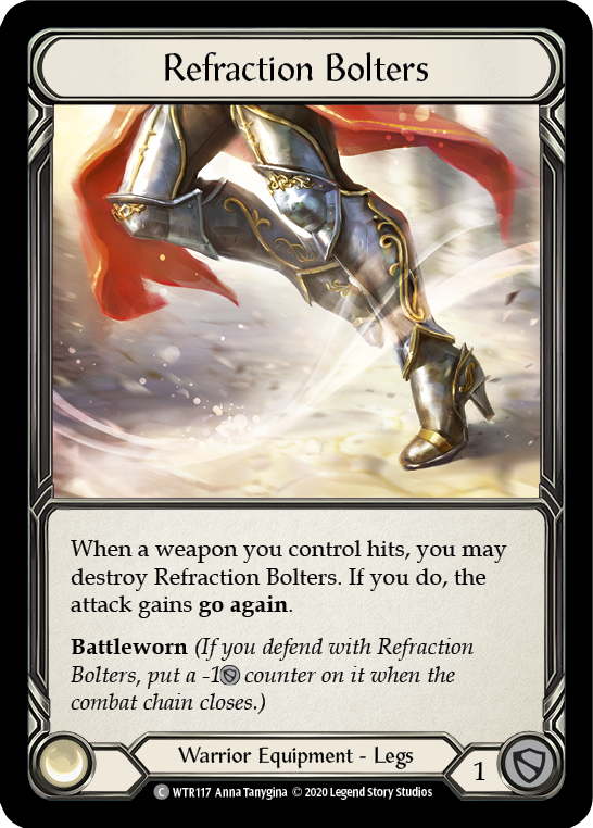 Refraction Bolters [U-WTR117] (Welcome to Rathe Unlimited)  Unlimited Rainbow Foil | Silver Goblin