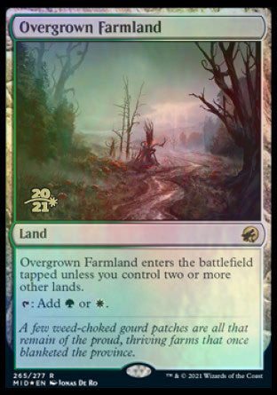 Overgrown Farmland [Innistrad: Midnight Hunt Prerelease Promos] | Silver Goblin