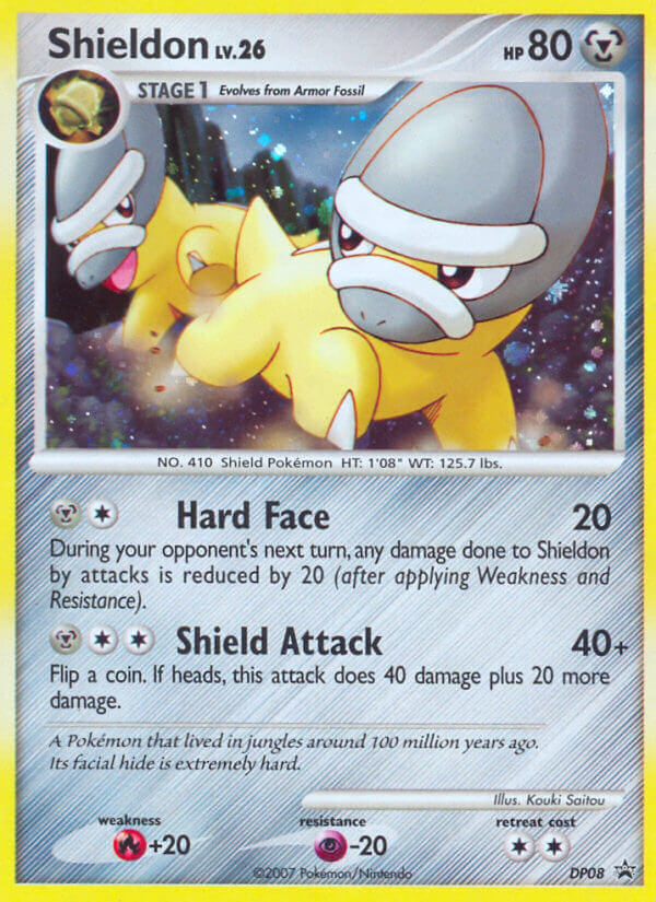 Shieldon (DP08) [Diamond & Pearl: Black Star Promos] | Silver Goblin