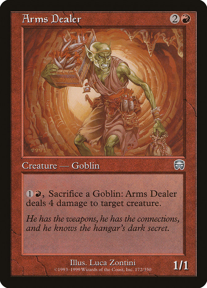 Arms Dealer [Mercadian Masques] | Silver Goblin