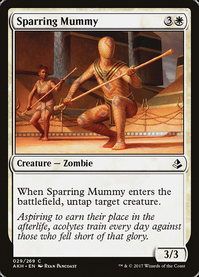 Sparring Mummy [Amonkhet] | Silver Goblin