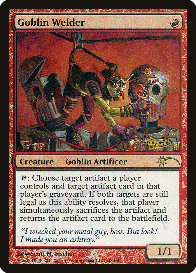 Goblin Welder [Judge Gift Cards 2011] | Silver Goblin